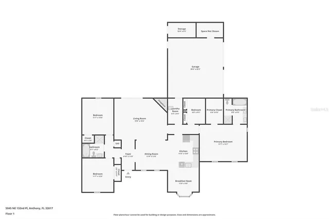 $525,000 | 5045 Northeast 132nd Place, Anthony, FL 32617