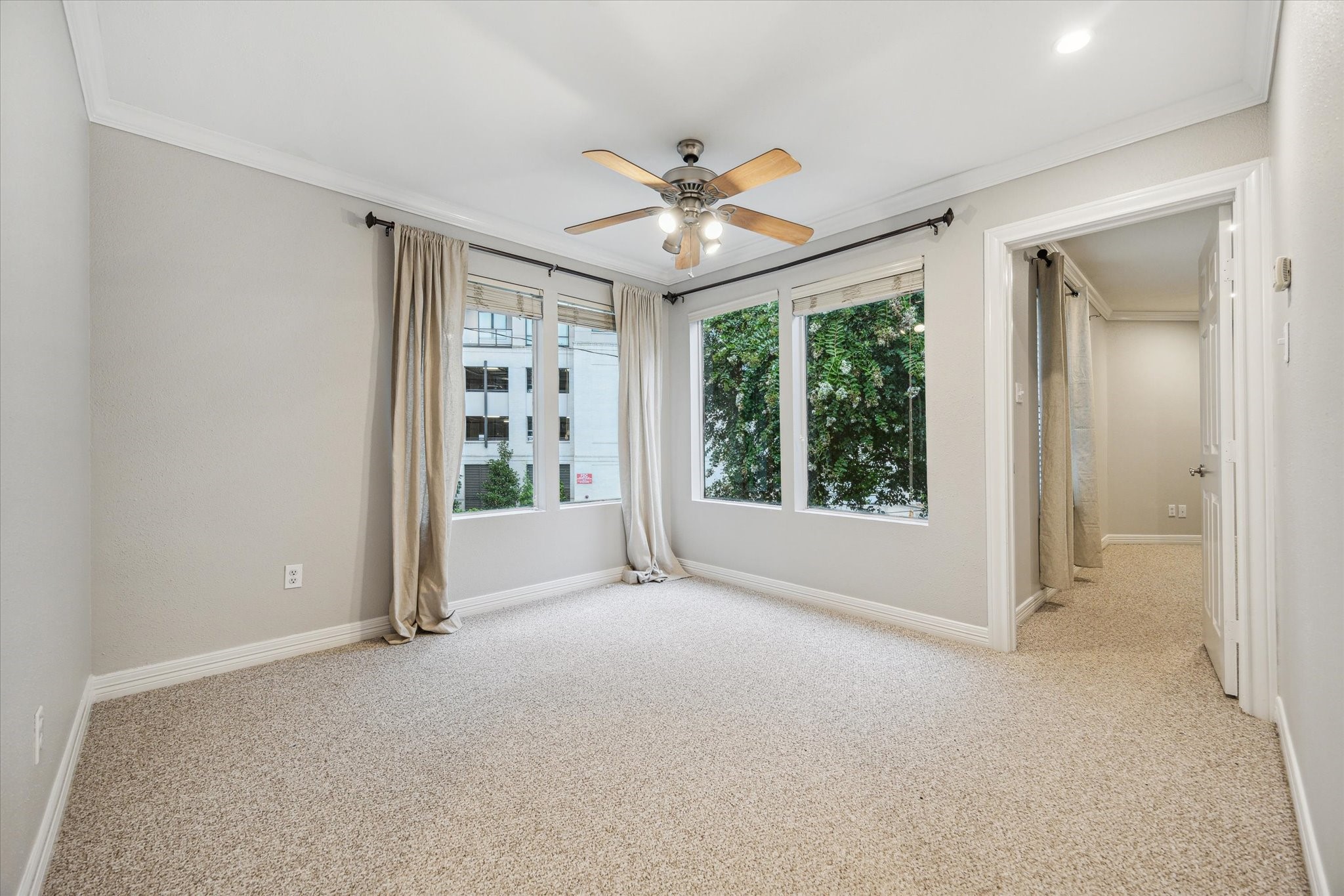 6310 Arnot Street Houston, TX 77007 - Photo 13 of 21 As you approach the upstairs there is a wonderful living space separating the bedrooms and den from one another. Great for an office with treetop views or a peaceful sanctuary fabulous for reading or unwinding.