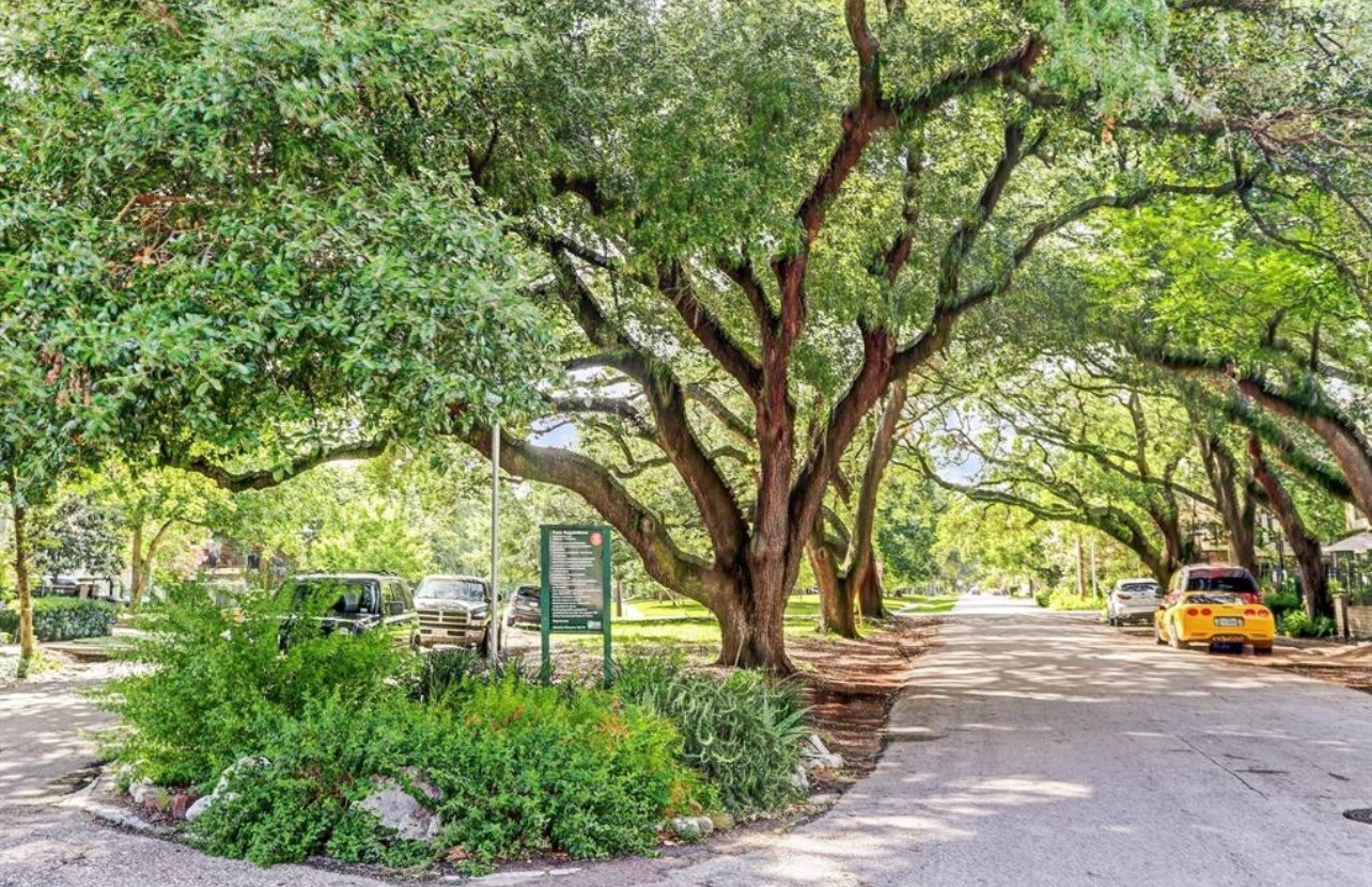 6310 Arnot Street Houston, TX 77007 - Photo 20 of 21 Camp Logan boasts a canopy of live oaks shading the neighborhood.