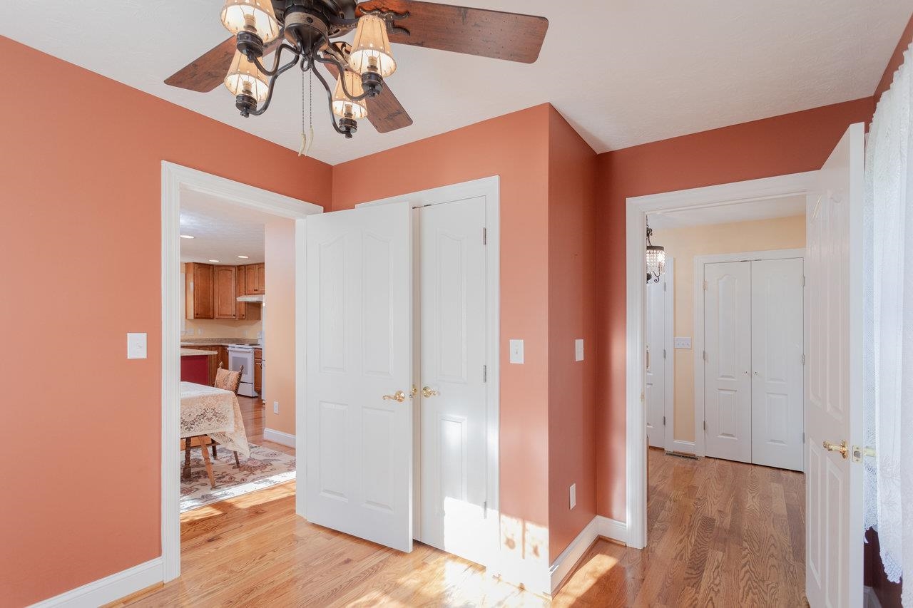 82 Smoky Row Road Staunton, VA 24401 - Photo 12 of 75 a view of a hallway with wooden floor and closet