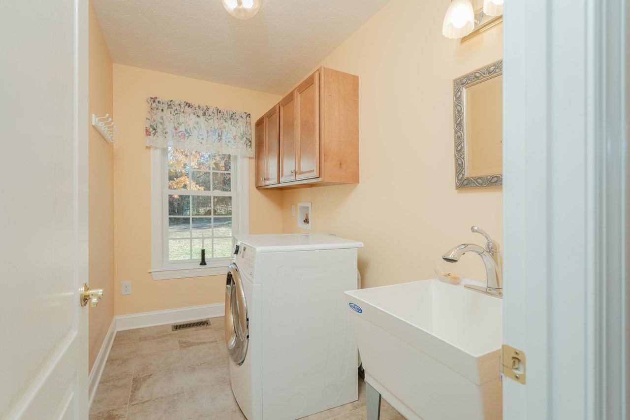 82 Smoky Row Road Staunton, VA 24401 - Photo 24 of 75 a utility room with dryer and washer