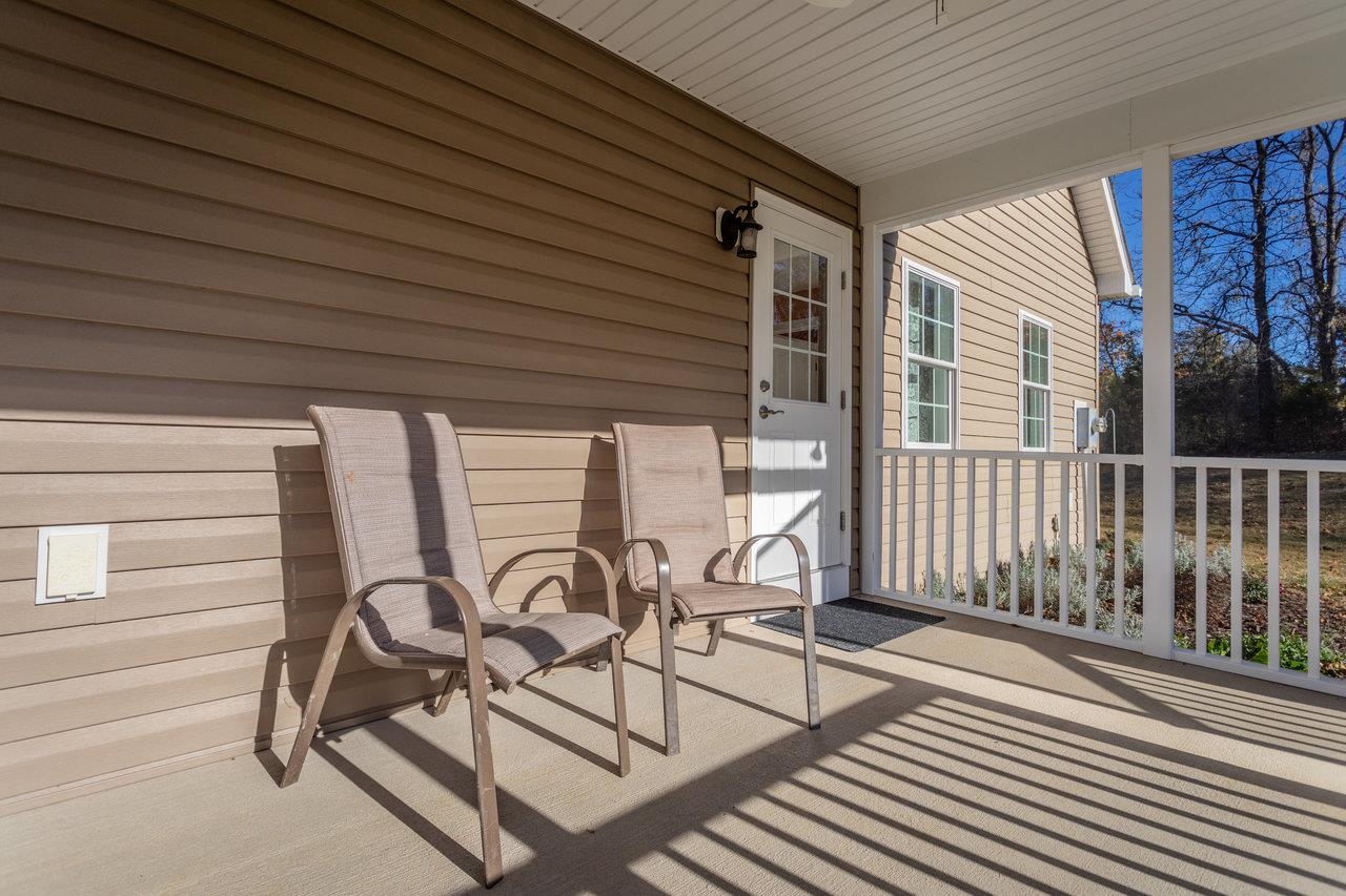 82 Smoky Row Road Staunton, VA 24401 - Photo 50 of 75 a view of a chairs and table in the balcony