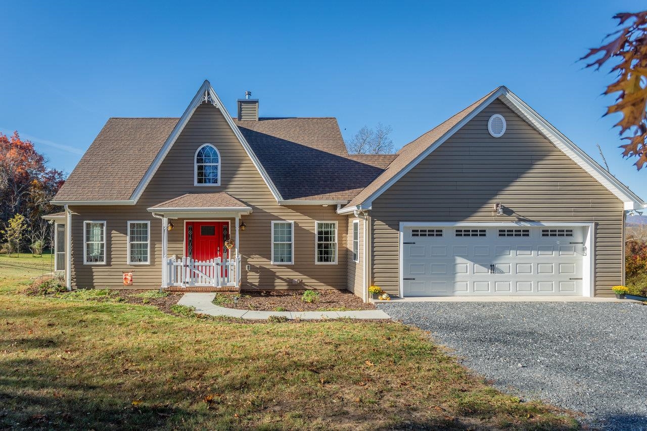 82 Smoky Row Road Staunton, VA 24401 - Photo 70 of 75 a front view of a house with garden