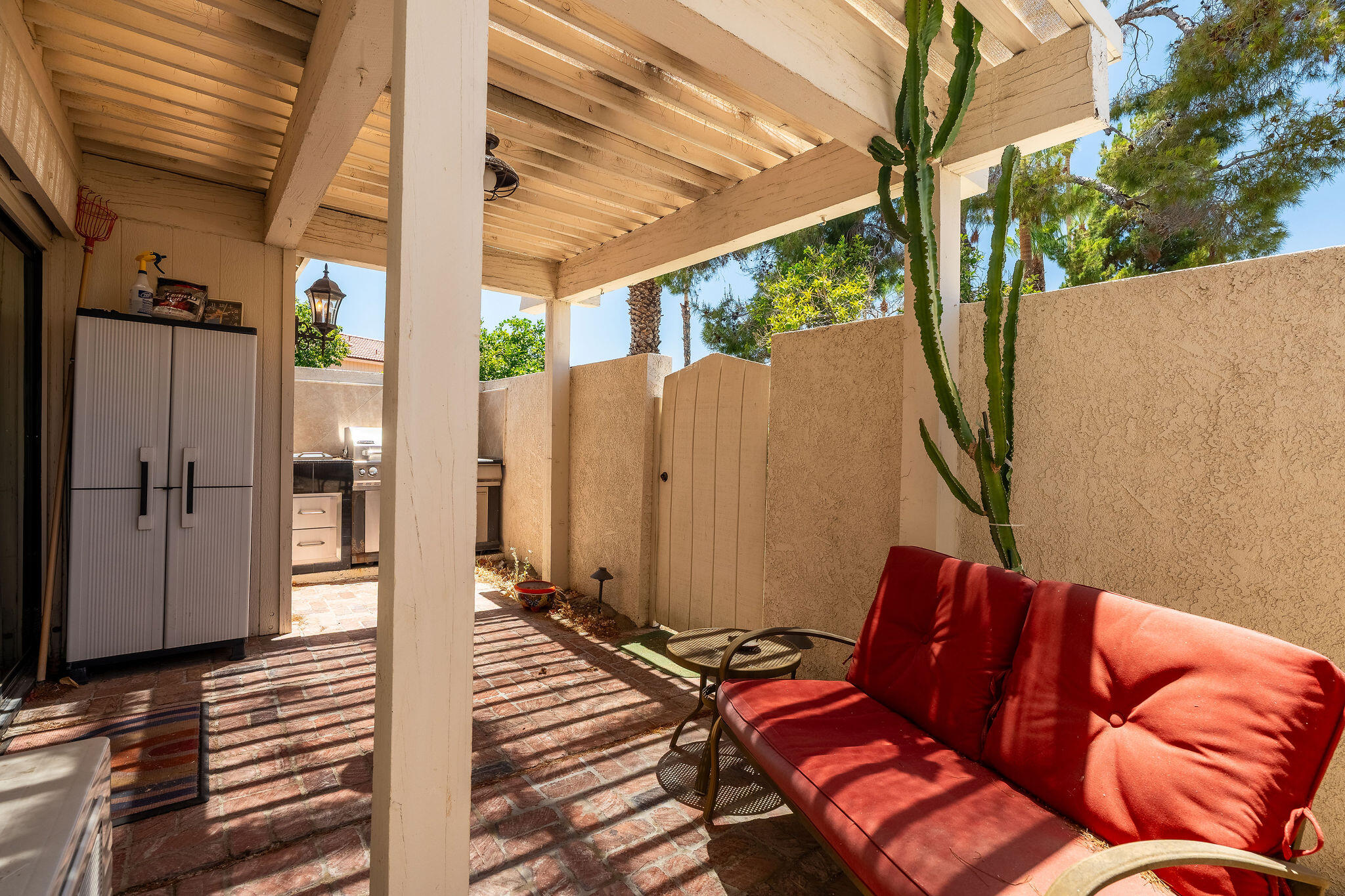 6025 Arroyo Road, Unit 8 Palm Springs, CA 92264 - Photo 20 of 50 Rear Patio