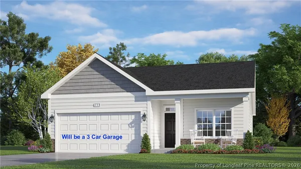 $337,500 | 254 D L Phillips (lot 3) Lane, Lillington, NC 27546