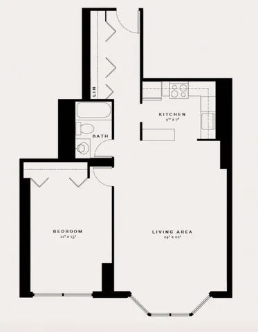 $2,488 | 1130 North Dearborn Street, Unit 2410, Chicago, IL 60610