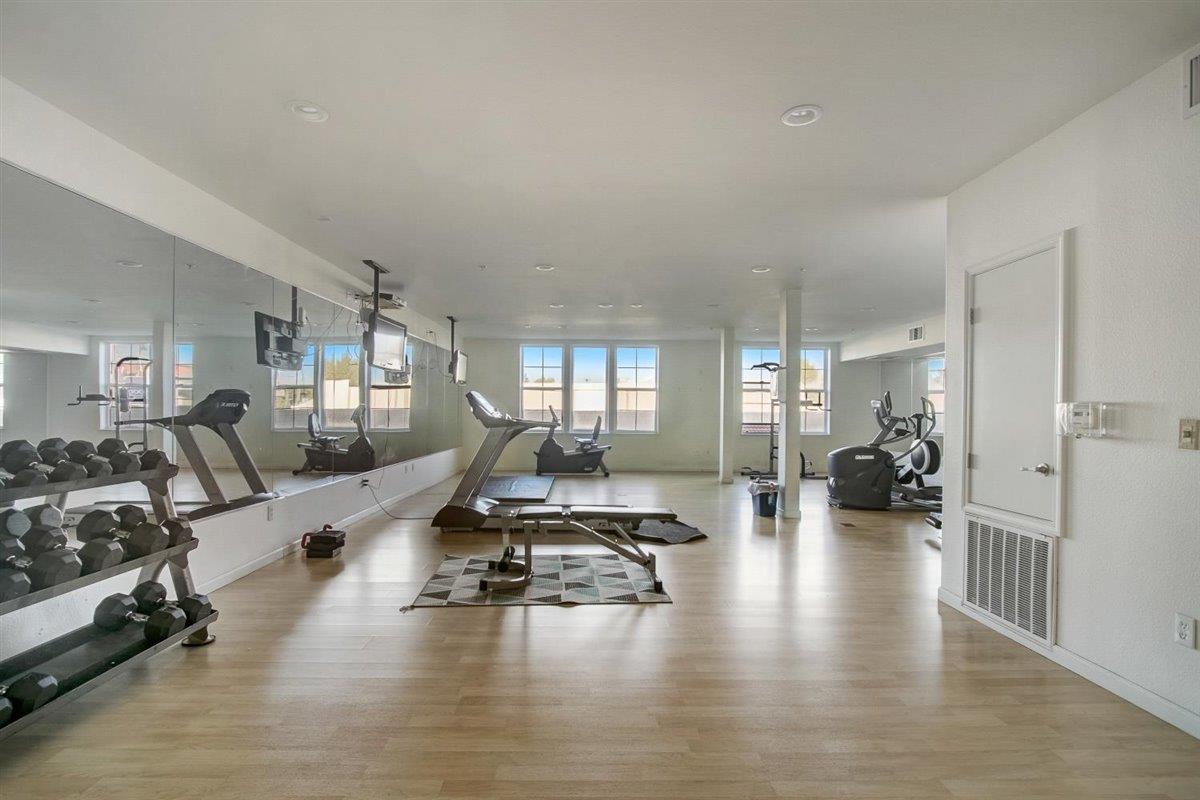 1388 Broadway, Unit 278 Millbrae, CA 94030 - Photo 22 of 26 a view of a room with gym equipment