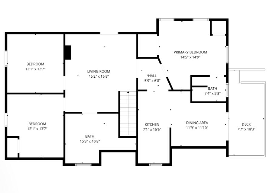 16 Infant Street Ellsworth, ME 04605 - Photo 22 of 24 upstairs floor plan