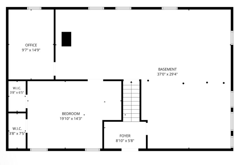 16 Infant Street Ellsworth, ME 04605 - Photo 23 of 24 downstairs floor plan