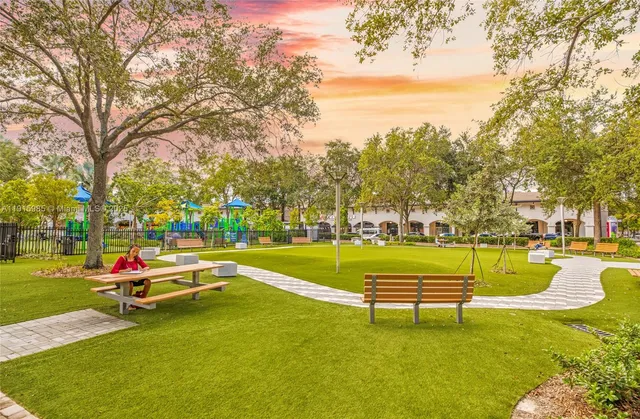 a front view of a building with street