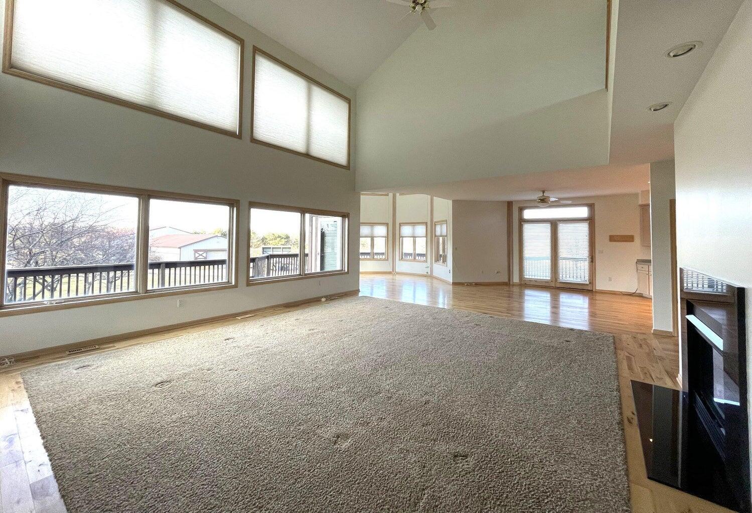 N265 Swamp Angel Road Linn, WI 53184 - Photo 11 of 26 Great Room is Open to Dining & Kitchen