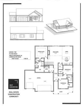 $519,900 | 3822 North Woodbury Lane, Janesville, WI 53545