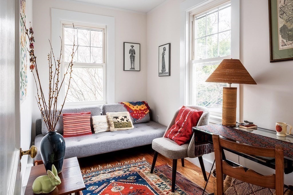 26 Islington Road Newton, MA 02466 - Photo 13 of 18 a living room with furniture and a window