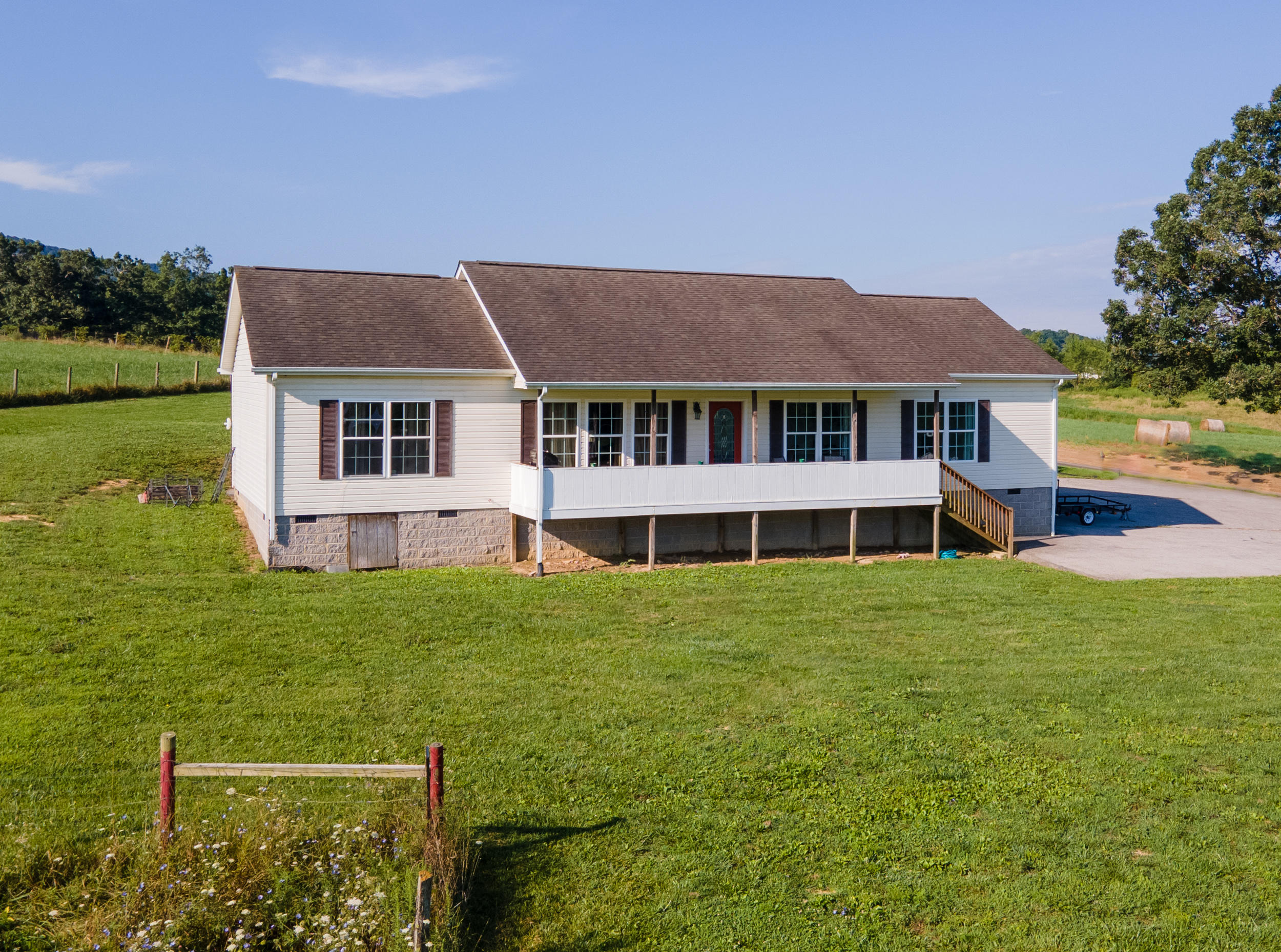 3850 Hopper Lane Riner, VA 24149 - Photo 1 of 50 a house view with a garden space
