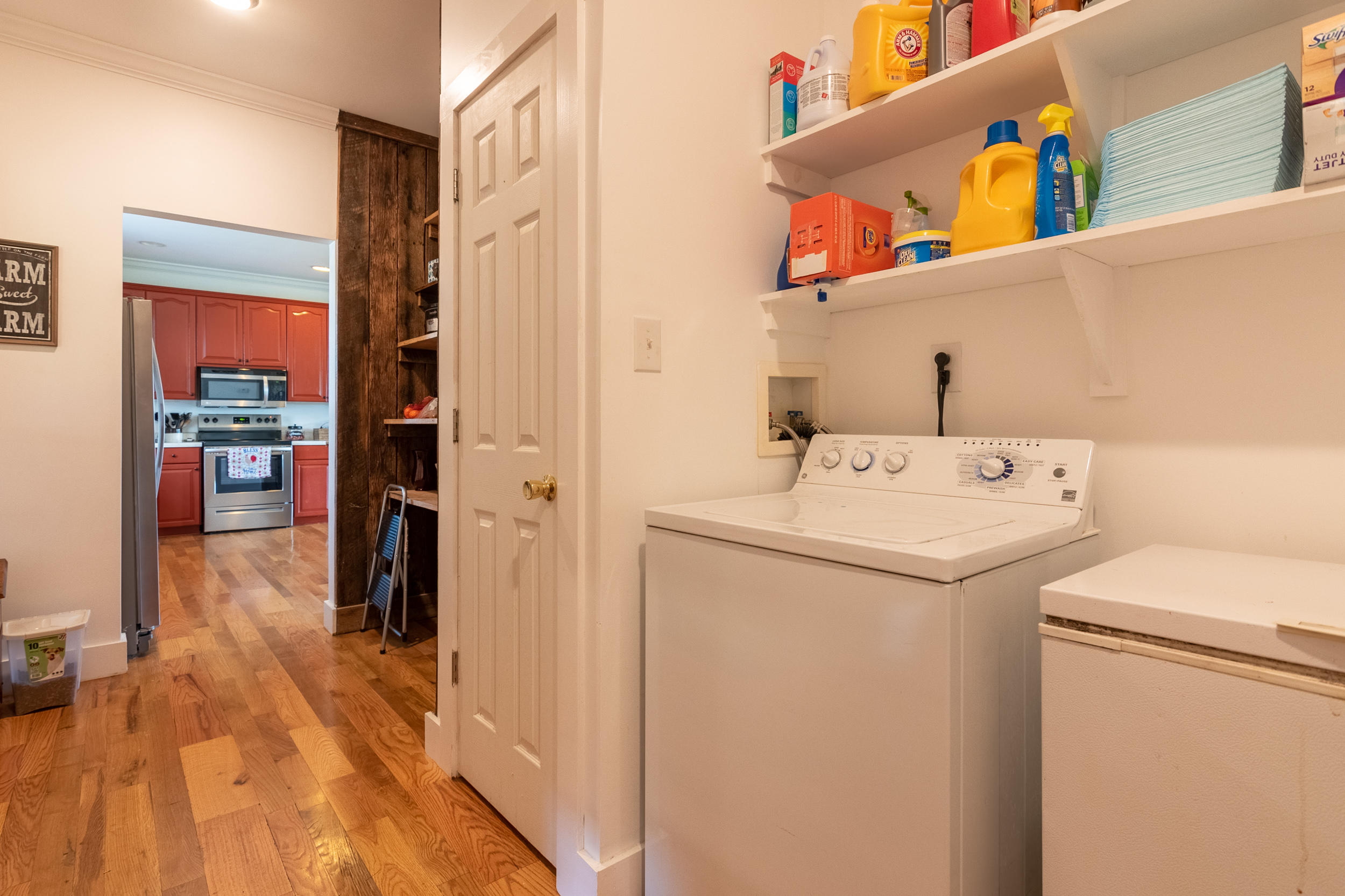 3850 Hopper Lane Riner, VA 24149 - Photo 40 of 50 a utility room with dryer and washer