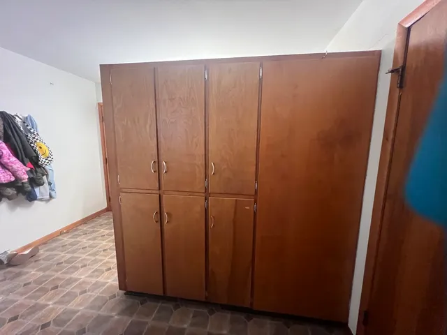 a view of a small space