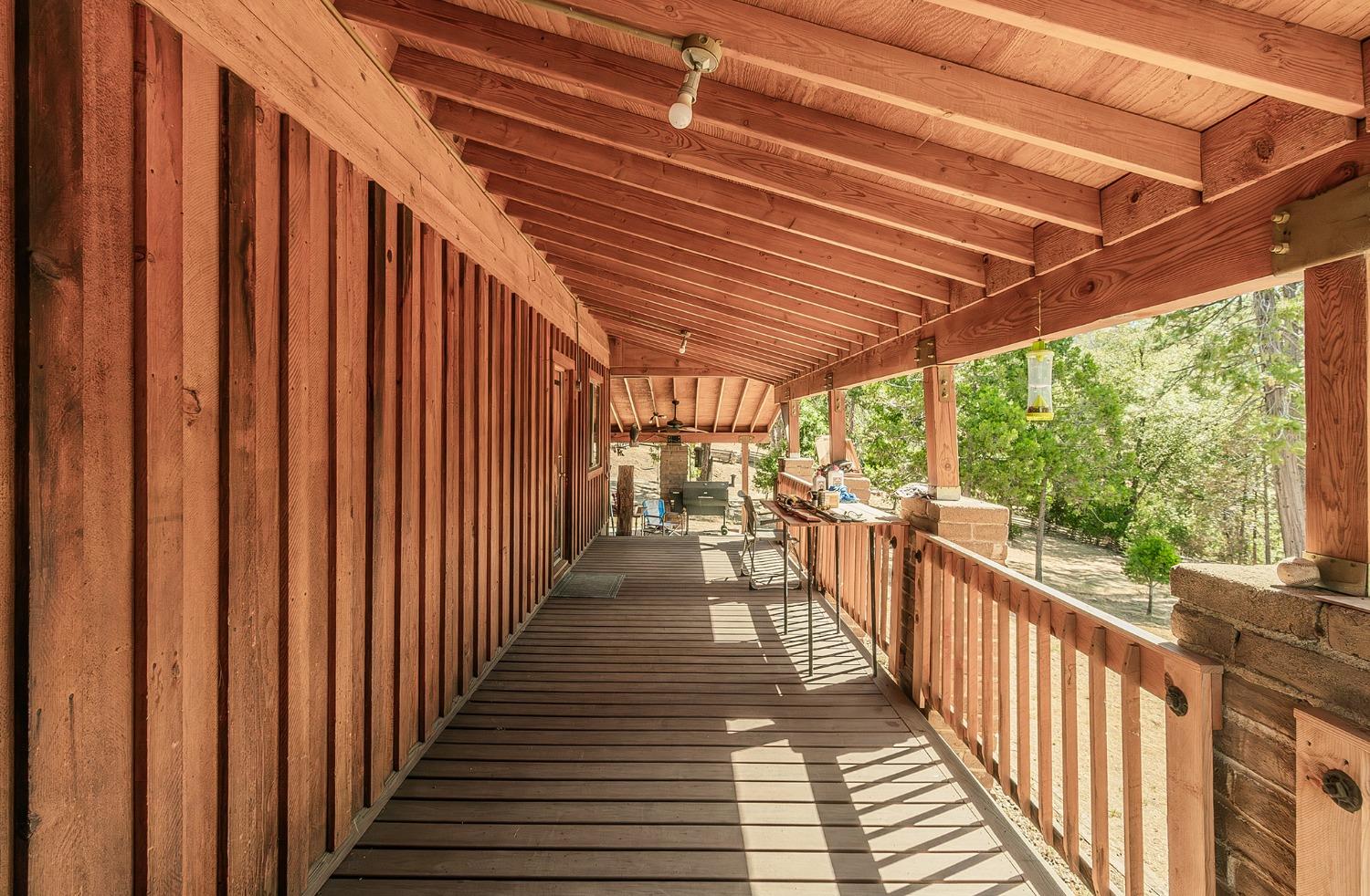 33288 Linson Road Tollhouse, CA 93667 - Photo 17 of 54 a view of a balcony