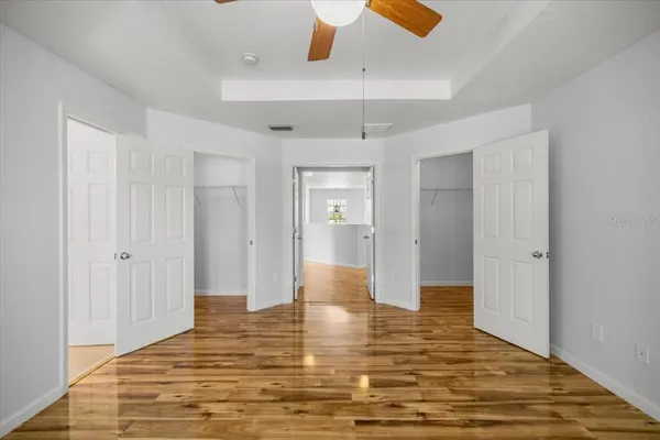 a view of empty room