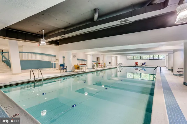 a view of a swimming pool