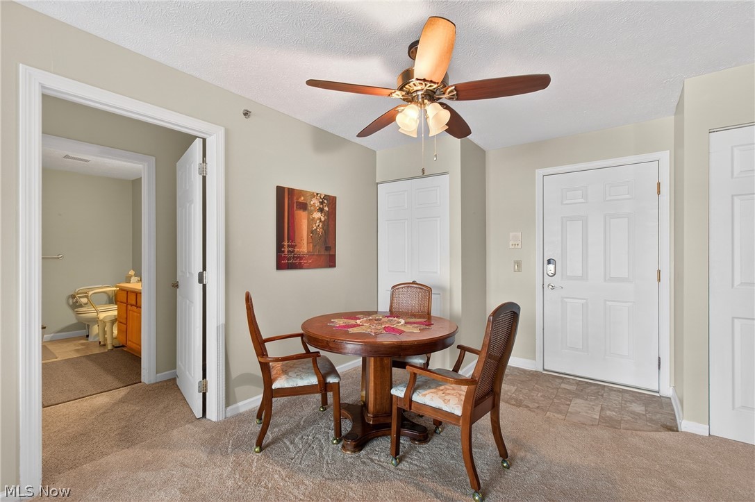 4703 Hills And Dales Road Northwest Canton, OH 44708 - Photo 5 of 25 dining area with ceiling fan