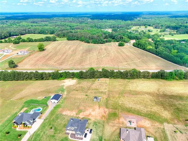 a view of a city and an ocean view