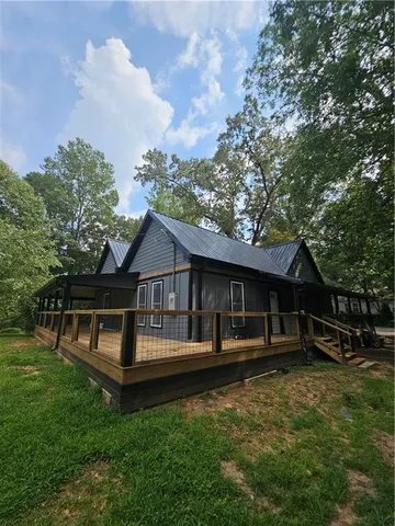 front view of house with a yard