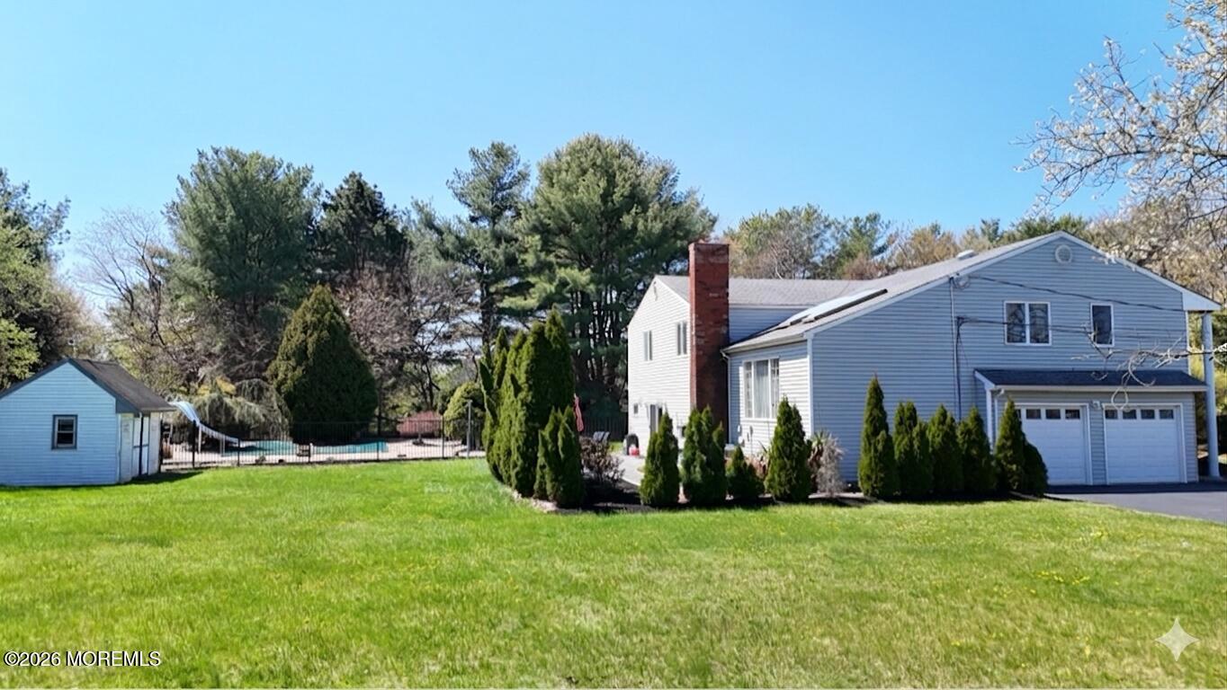 1 Flintlock Road Freehold, NJ 07728 - Photo 37 of 40 New Side View with Shed