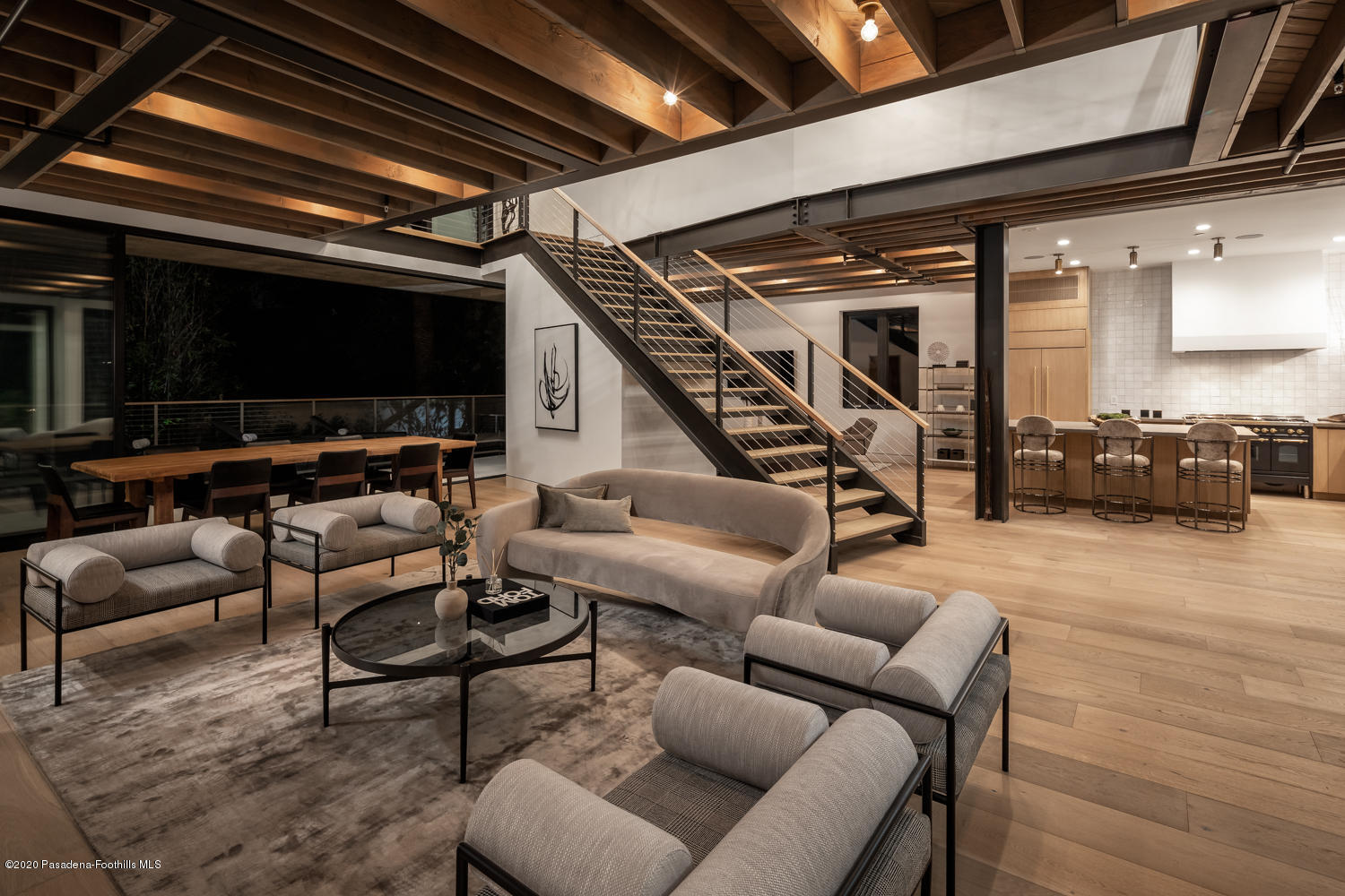 1105 Buena Vista Street South Pasadena, CA 91030 - Photo 28 of 29 Living Room View of Kitchen