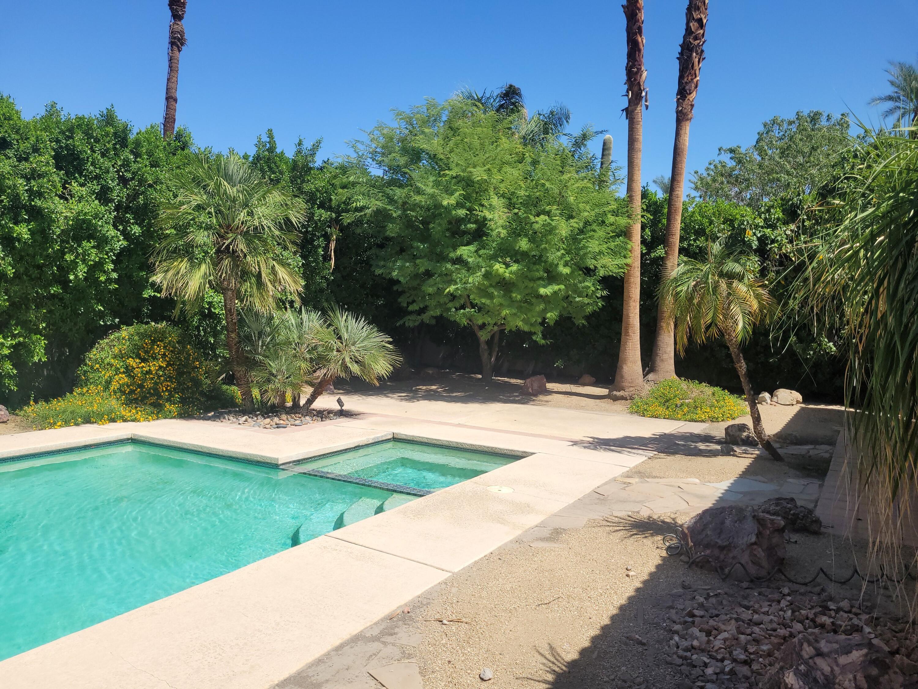 70380 Chappel Road Rancho Mirage, CA 92270 - Photo 3 of 30 a view of a backyard