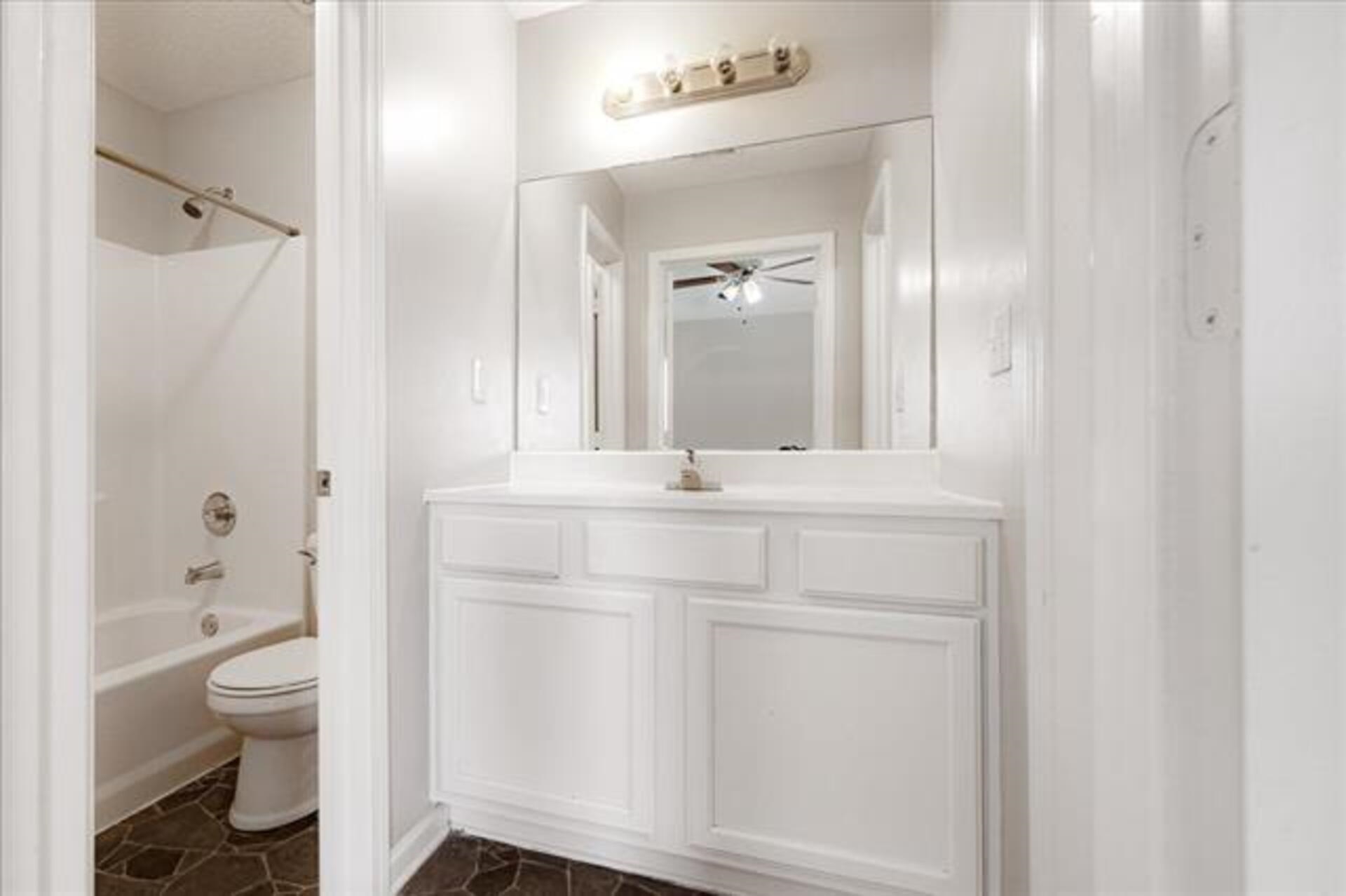 5569 Falling Bark Drive Memphis, TN 38134 - Photo 22 of 31 a bathroom with a sink and a mirror