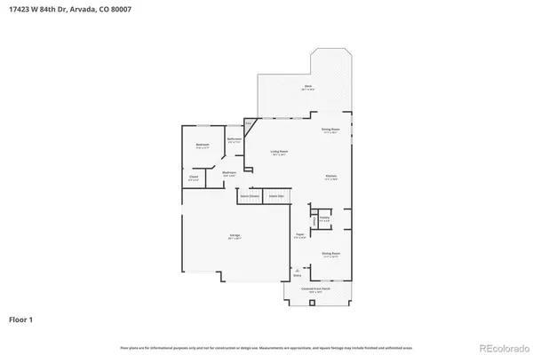 $1,150,000 | 17423 West 84th Drive, Arvada, CO 80007