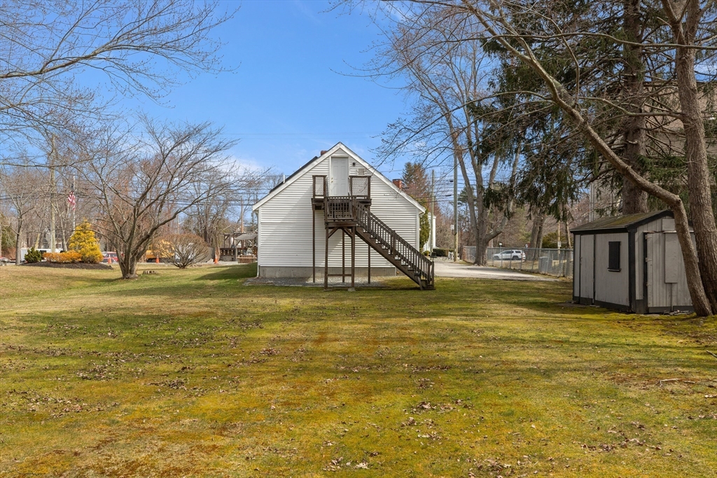 35 Lafayette Road Salisbury, MA 01952 - Photo 34 of 40 a small pool with a lawn chairs and a small yard