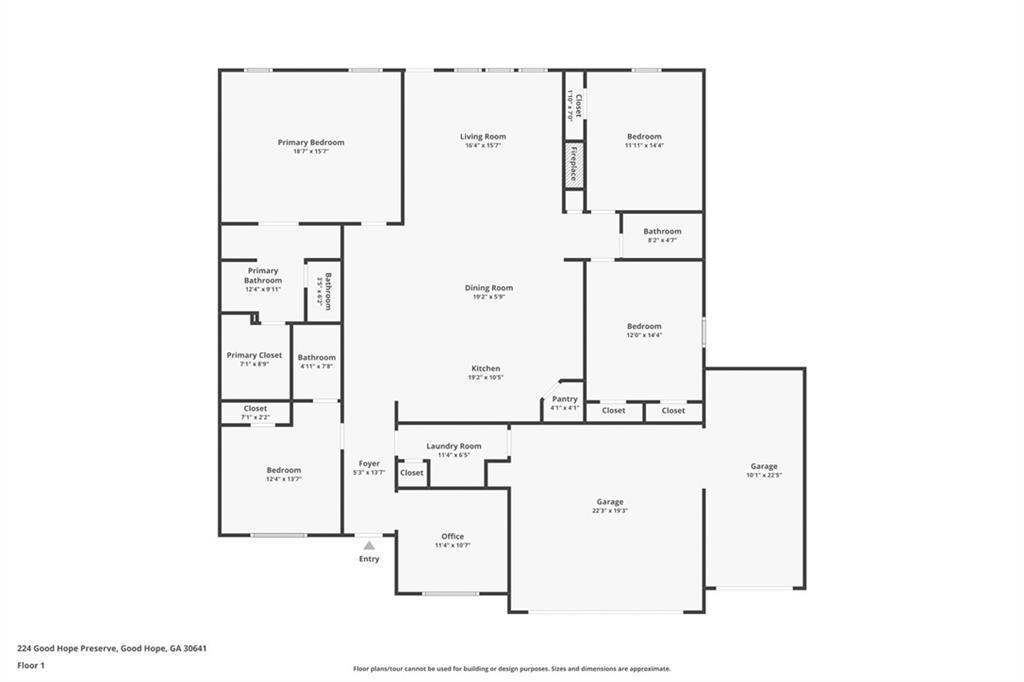 224 Good Hope Preserve Good Hope, GA 30641 - Photo 41 of 60 a picture of a floor plan