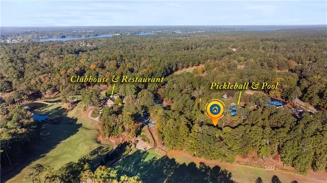 an aerial view of ocean