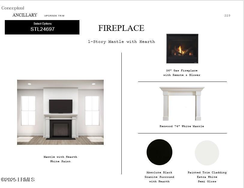 17 Basin Trl Street Beaufort, SC 29907 - Photo 39 of 76 Mantel fireplace