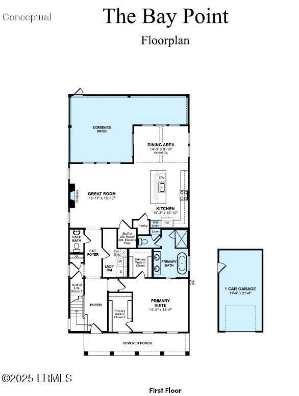 17 Basin Trl Street Beaufort, SC 29907 - Photo 53 of 76 CB 35 1st floor