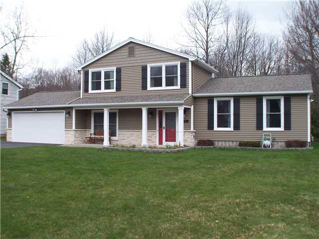 934 Little Bardfield Road Webster, NY 14580 - Photo 1 of 1 Exterior Front. The exterior of this house was com