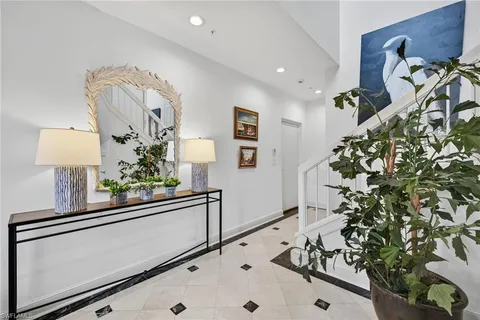 a view of a entryway