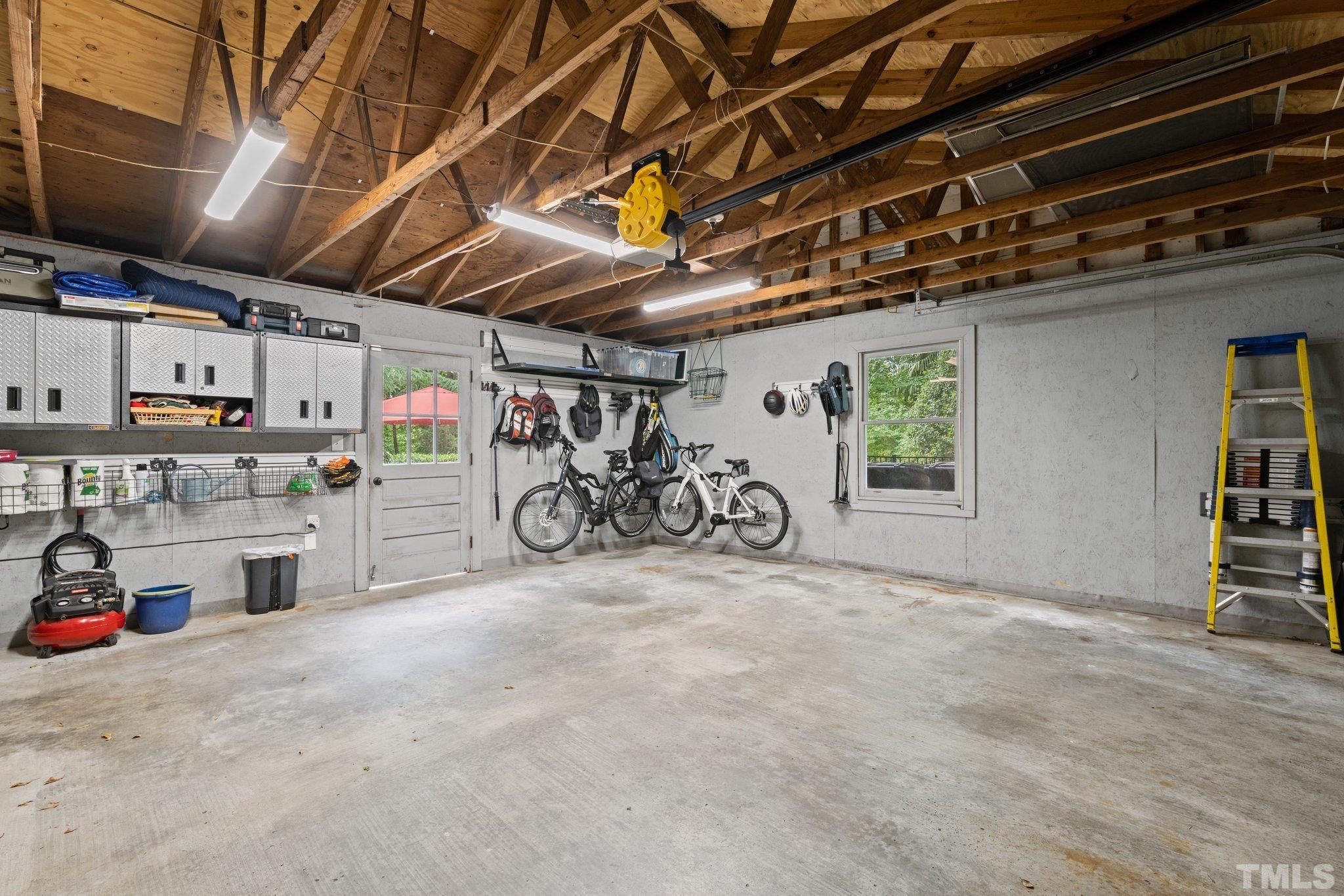4116 Spruce Drive Raleigh, NC 27612 - Photo 31 of 51 a view of a bike garage