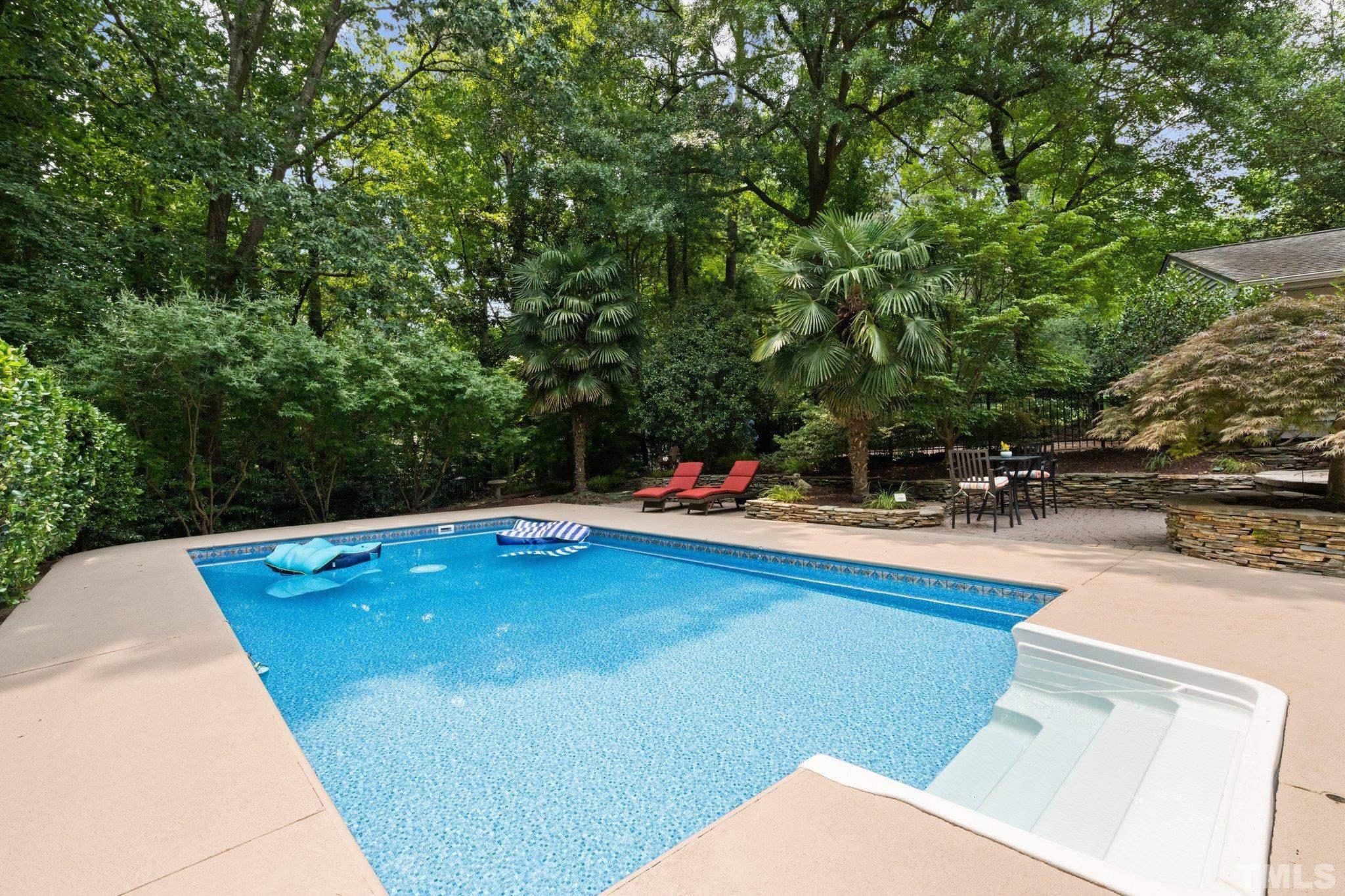 4116 Spruce Drive Raleigh, NC 27612 - Photo 38 of 51 a view of swimming pool with chairs