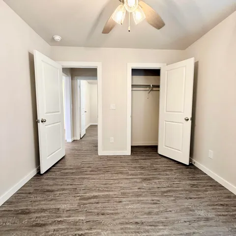 wooden floor in an empty room