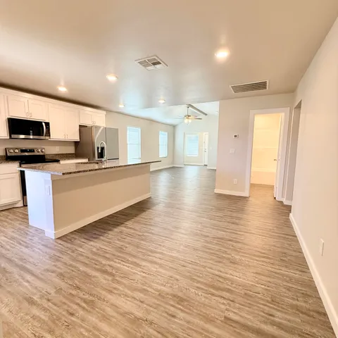 wooden floor in an empty room
