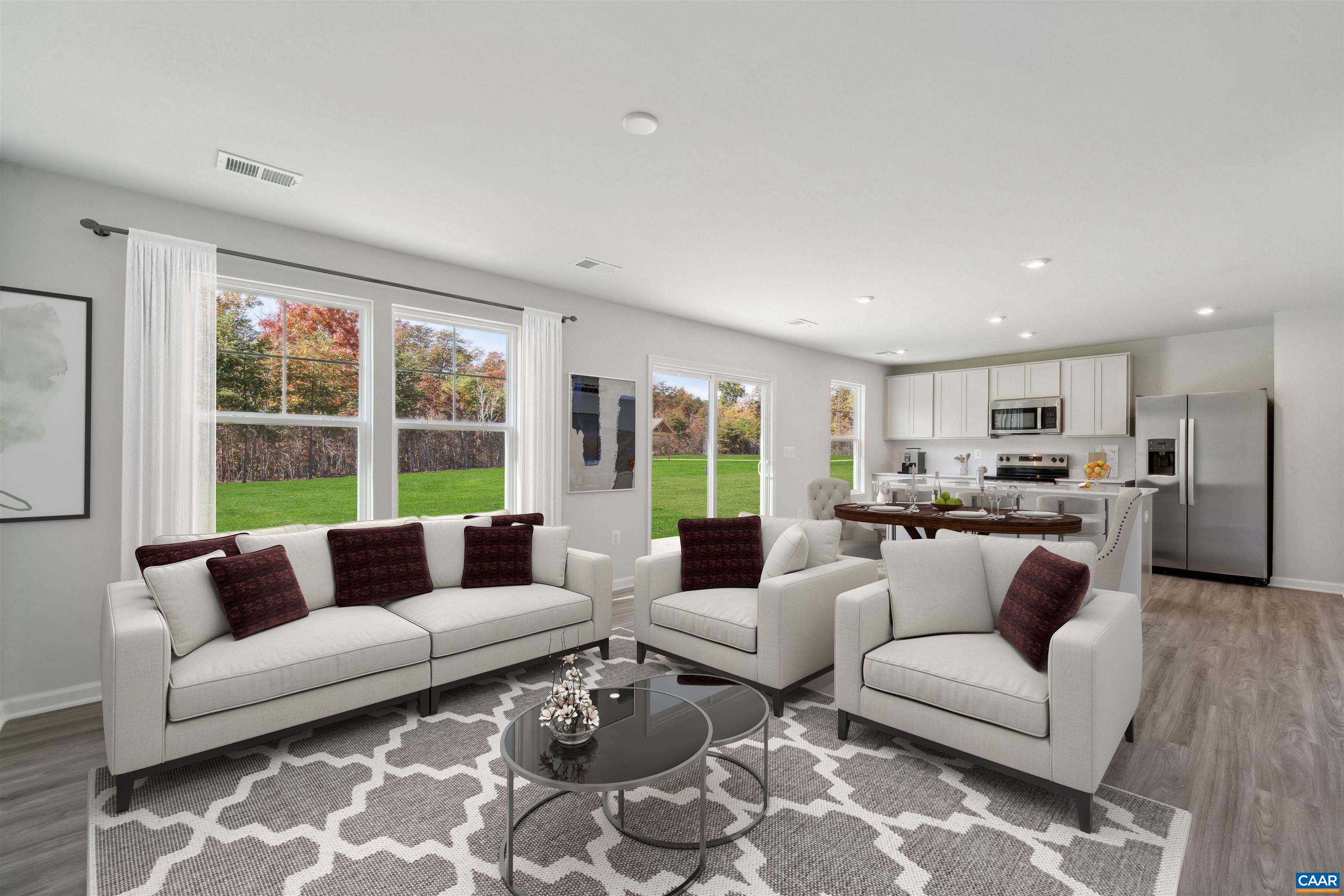 259 Trailfork Road Barboursville, VA 22923 - Photo 3 of 40 a living room with furniture and a large window