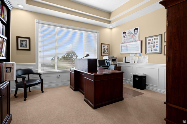708 Eagle Rdg Drive Bountiful, UT 84010 - Photo 51 of 69 Main level home office view 1