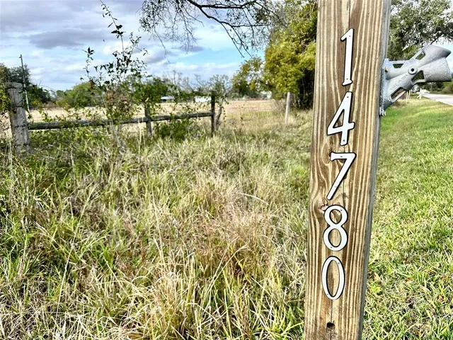 a view of swimming pool with a garden and plants