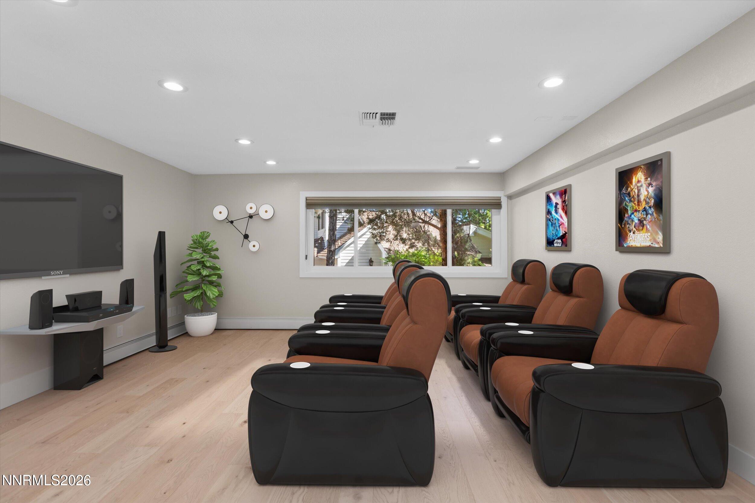 2725 West Lake Ridge Shores Reno, NV 89519 - Photo 20 of 49 a living room with furniture and a flat screen tv
