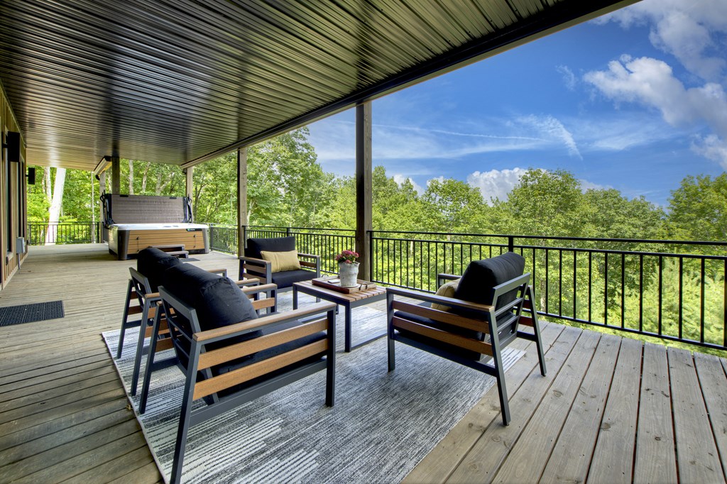 417 Bill Claypool Drive Blue Ridge, GA 30513 - Photo 52 of 73 a building view with outdoor seating space