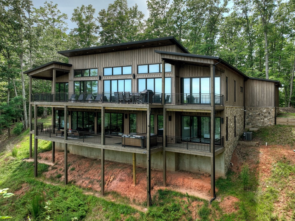 417 Bill Claypool Drive Blue Ridge, GA 30513 - Photo 59 of 73 a view of house with a yard