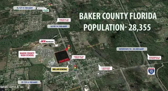 $3,000,000 | 0 Highway 90, Glen St. Mary, FL 32040