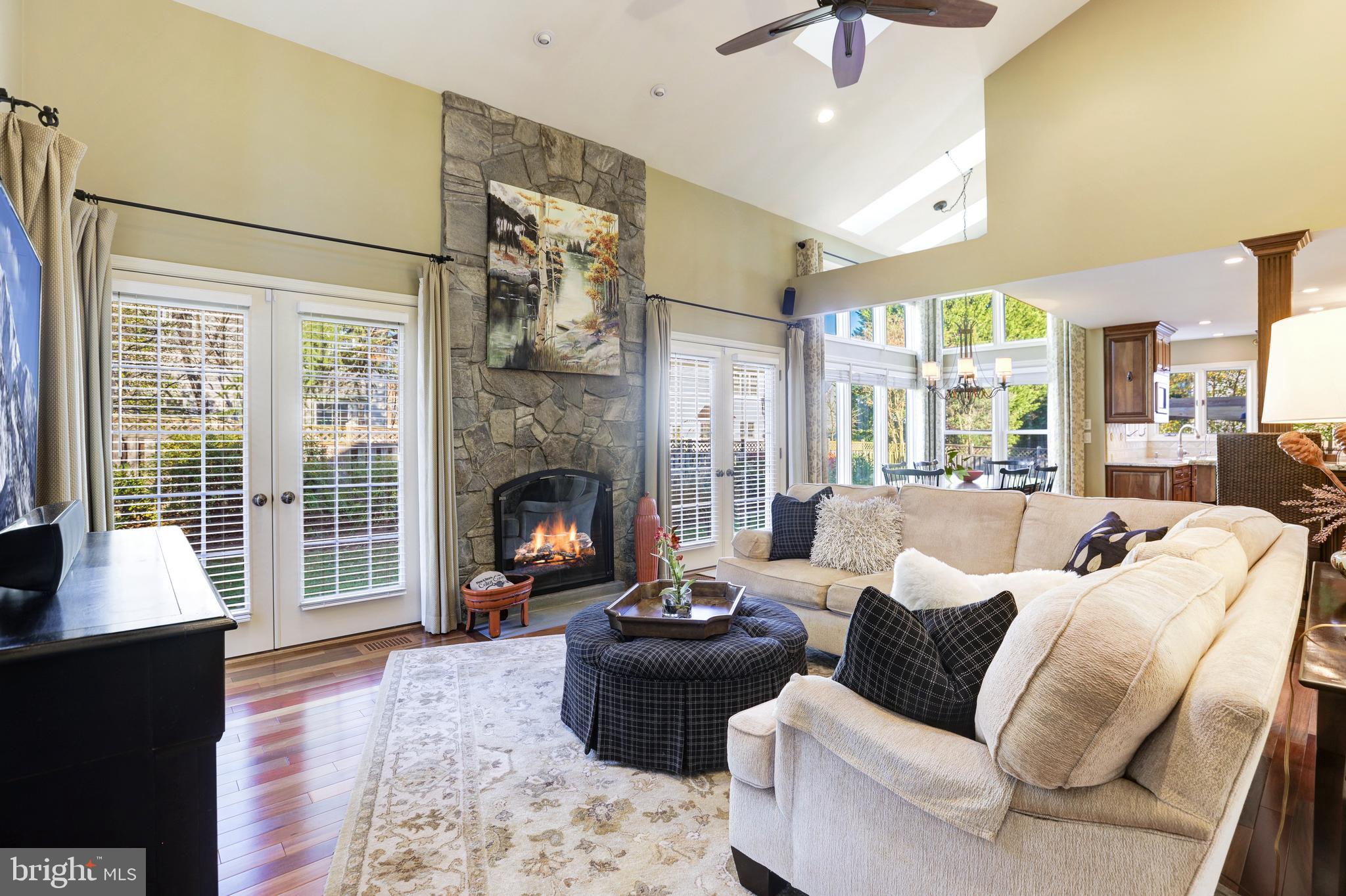 13304 Scotsmore Way Herndon, VA 20171 - Photo 19 of 56 Wood Burning Fire